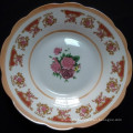 8 inch porcelain plate,chinese dinner plate,soup plate
